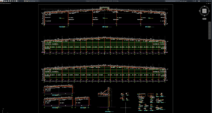 tam steel frame elevation details