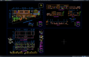 Download Truck Driver and Pensioners Office DWG AutoCAD truck driver and pensioners office