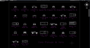 block mobil pick up dan van