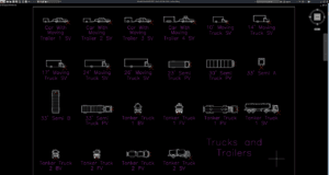 block truk dan trailer