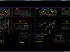 Download Clean Water Tank and Fire Water Tank Details DWG AutoCAD clean water tank and fire water tank details