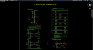 column and footing standard bar arrangement