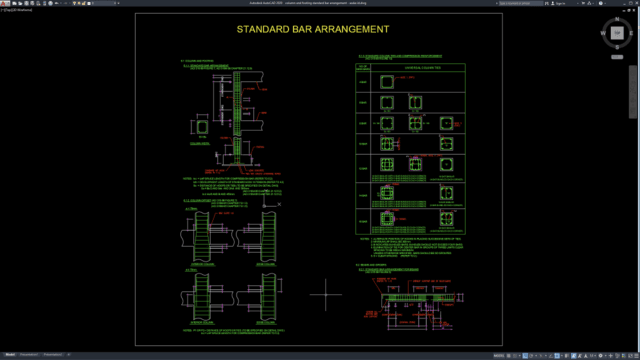 column and footing standard bar arrangement column and footing standard bar arrangement