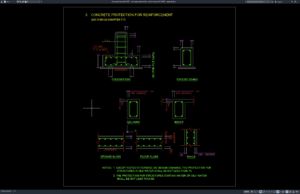 Download Concrete Protection for Reinforcement ACI 318M DWG AutoCAD concrete protection for reinforcement ACI 318M