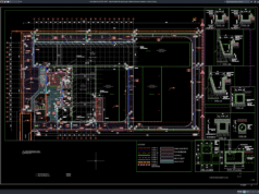 Download Detail Denah dan Potongan Sistem Drainase Kawasan DWG AutoCAD detail denah dan potongan sistem drainase kawasan