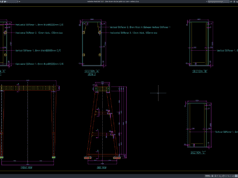 detail desain double girder box crane