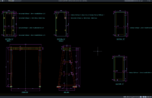 Download Detail Desain Double Girder Box Crane DWG AutoCAD detail desain double girder box crane