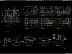 Download Detail Elevasi dan Potongan Toilet Kantor DWG AutoCAD detail elevasi dan potongan toilet kantor
