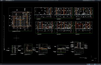 Download Detail Elevasi dan Potongan Toilet Kantor DWG AutoCAD detail elevasi dan potongan toilet kantor