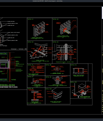 detail fire stop bangunan