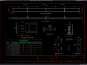 detail girder psc dan profil kabel prategang jembatan