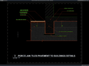 Download Detail Konstruksi Lantai Porselen dan Bangunan DWG AutoCAD detail konstruksi lantai porselen dan bangunan