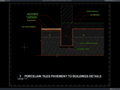 Download Detail Konstruksi Lantai Porselen dan Bangunan DWG AutoCAD detail konstruksi lantai porselen dan bangunan