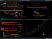Download Detail Penampang Melintang Jalan DWG AutoCAD detail penampang melintang jalan