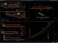 Download Detail Penampang Melintang Jalan DWG AutoCAD detail penampang melintang jalan