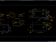 Download Detail Penulangan Tangki Air Beton Bertulang DWG AutoCAD detail penulangan tangki air beton bertulang