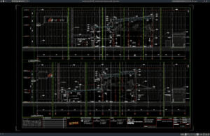 Download Detail Potongan Bangunan Pabrik DWG AutoCAD detail potongan bangunan pabrik