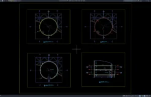 Download Detail Potongan Tangki Air Atas DWG AutoCAD detail potongan tangki air atas