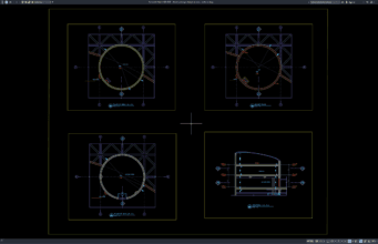 Download Detail Potongan Tangki Air Atas DWG AutoCAD detail potongan tangki air atas