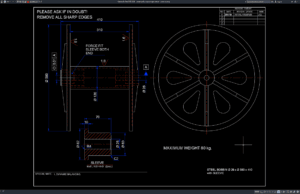 detail pulley baja dengan sleeve