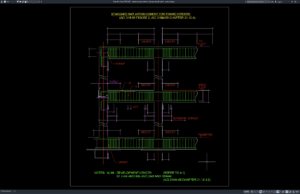 Download Detail Susunan Standar Tulangan Balok Portal DWG AutoCAD detail susunan standar tulangan balok portal