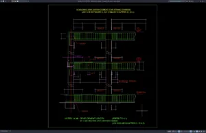 Download Detail Susunan Standar Tulangan Balok Portal DWG AutoCAD detail susunan standar tulangan balok portal
