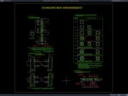 detail susunan standar tulangan kolom dan pondasi telapak