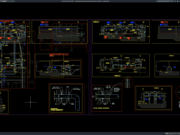 Download Detail Tangki Air Bersih dan Tangki Pemadam Kebakaran DWG AutoCAD detail tangki air bersih dan tangki pemadam kebakaran