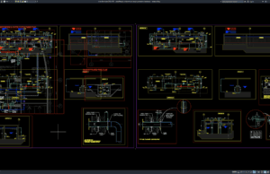 Download Detail Tangki Air Bersih dan Tangki Pemadam Kebakaran DWG AutoCAD detail tangki air bersih dan tangki pemadam kebakaran