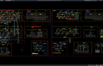 Download Detail Tangki Air Bersih dan Tangki Pemadam Kebakaran DWG AutoCAD detail tangki air bersih dan tangki pemadam kebakaran