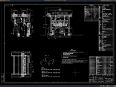 Download Gambar Umum Gantry Crane DWG AutoCAD gambar umum gantry crane