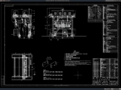 Download Gantry Crane General Drawing DWG AutoCAD gantry crane general drawing