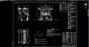 gantry crane general drawing