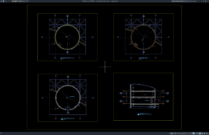 overhead water tank sections