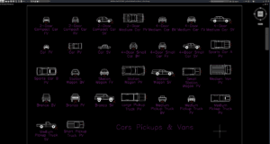 pickup truck and van blocks