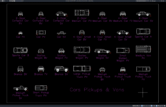 pickup truck and van blocks