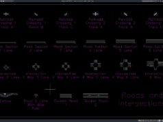 roads and intersections details
