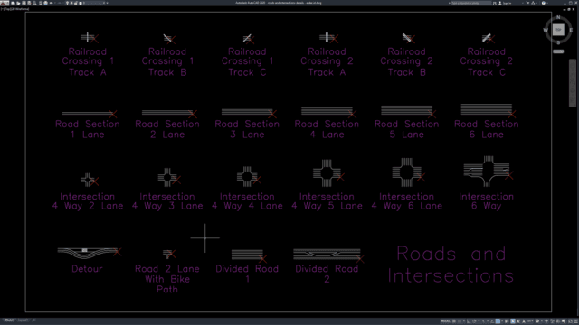 roads and intersections details roads and intersections details