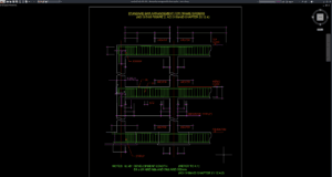 standard bar arrangement for frame girders