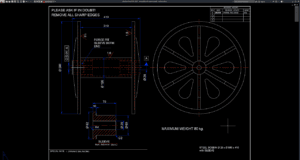 steel pulley with sleeve details