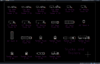 truck and trailer blocks