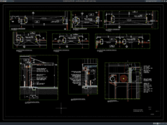 Download Typical Factory Entrance Detail DWG AutoCAD typical factory entrance detail