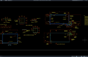 Download Water Tank Concrete Reinforcement Details DWG AutoCAD water tank concrete reinforcement details