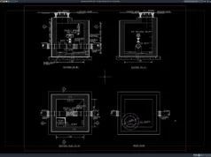 Download Air Valve Chamber Details DWG AutoCAD air valve chamber details
