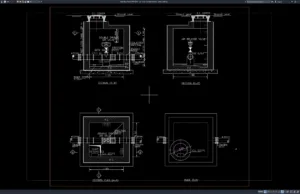 Download Air Valve Chamber Details DWG AutoCAD air valve chamber details