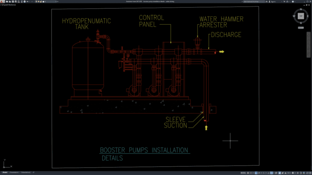booster pump installation details