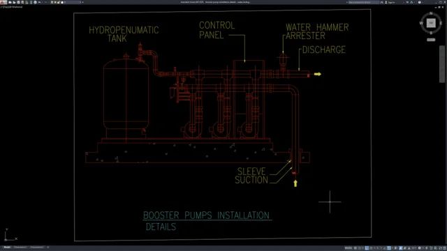 booster pump installation details