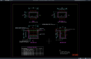 Download Communication Layout Standard Detail for JRC 4 Manhole DWG AutoCAD communication layout standard detail for jrc 4 manhole