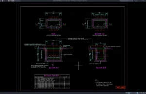communication layout standard detail for jrc 4 manhole