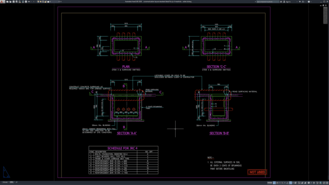 communication layout standard detail for jrc 4 manhole communication layout standard detail for jrc 4 manhole